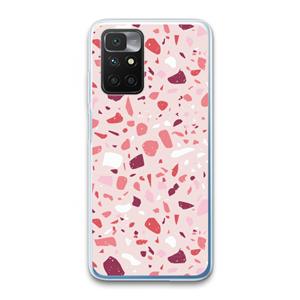 CaseCompany Terrazzo N°15: Xiaomi Redmi 10 Transparant Hoesje