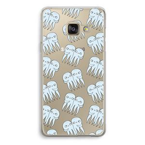 CaseCompany Octopussen: Samsung Galaxy A3 (2016) Transparant Hoesje