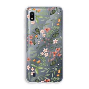 CaseCompany Sweet little flowers: Samsung Galaxy A10 Transparant Hoesje