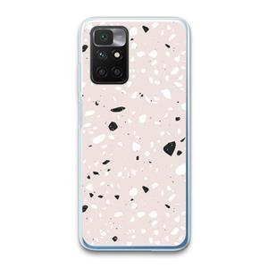 CaseCompany Terrazzo N°20: Xiaomi Redmi 10 Transparant Hoesje