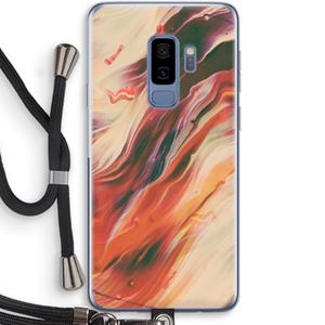 CaseCompany Forgotten Lands: Samsung Galaxy S9 Plus Transparant Hoesje met koord