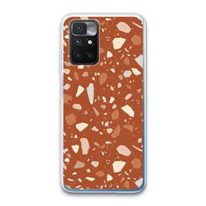 CaseCompany Terrazzo N°22: Xiaomi Redmi 10 Transparant Hoesje