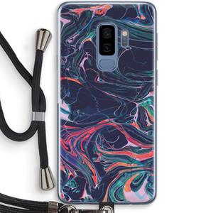 CaseCompany Light Years Beyond: Samsung Galaxy S9 Plus Transparant Hoesje met koord