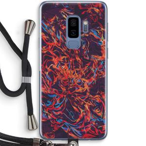 CaseCompany Lucifer: Samsung Galaxy S9 Plus Transparant Hoesje met koord
