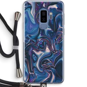 CaseCompany Mirrored Mirage: Samsung Galaxy S9 Plus Transparant Hoesje met koord