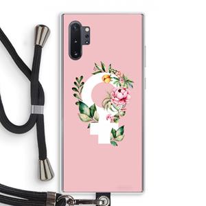 CaseCompany Venus: Samsung Galaxy Note 10 Plus Transparant Hoesje met koord