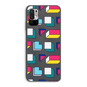 CaseCompany 8-bit N°7: Xiaomi Redmi Note 10 5G Transparant Hoesje