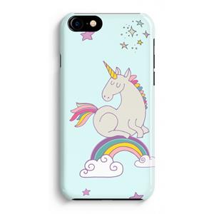 CaseCompany Regenboog eenhoorn: Volledig Geprint iPhone 7 Plus Hoesje