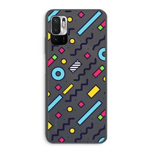 CaseCompany 8-bit N°8: Xiaomi Redmi Note 10 5G Transparant Hoesje