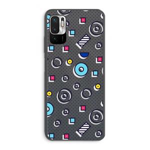 CaseCompany 8-bit N°9: Xiaomi Redmi Note 10 5G Transparant Hoesje