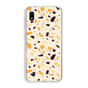 CaseCompany Terrazzo N°13: Samsung Galaxy A10 Transparant Hoesje