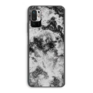 CaseCompany Onweer: Xiaomi Redmi Note 10 5G Transparant Hoesje