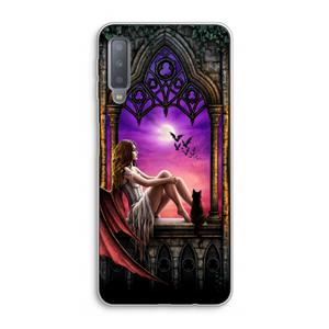 CaseCompany Kinderen van de nacht: Samsung Galaxy A7 (2018) Transparant Hoesje