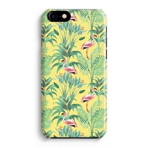 CaseCompany Flamingo party: Volledig Geprint iPhone 7 Plus Hoesje