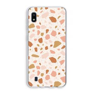 CaseCompany Terrazzo N°18: Samsung Galaxy A10 Transparant Hoesje