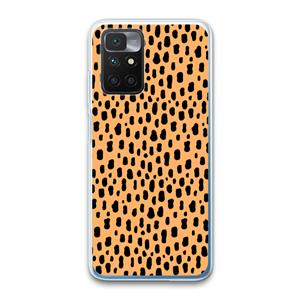 CaseCompany Panter: Xiaomi Redmi 10 Transparant Hoesje
