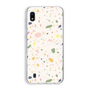 CaseCompany Terrazzo N°21: Samsung Galaxy A10 Transparant Hoesje