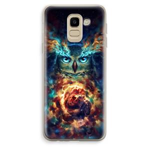 CaseCompany Aurowla: Samsung Galaxy J6 (2018) Transparant Hoesje