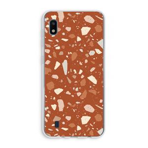 CaseCompany Terrazzo N°22: Samsung Galaxy A10 Transparant Hoesje