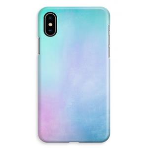 CaseCompany mist pastel: iPhone XS Max Volledig Geprint Hoesje