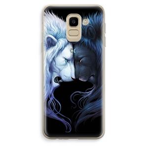 CaseCompany Brotherhood: Samsung Galaxy J6 (2018) Transparant Hoesje