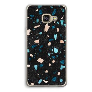 CaseCompany Terrazzo N°11: Samsung Galaxy A3 (2016) Transparant Hoesje