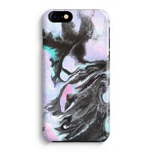 CaseCompany Pastel zwart: Volledig Geprint iPhone 7 Plus Hoesje