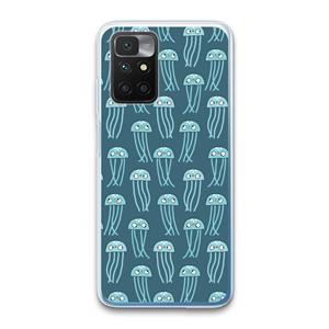 CaseCompany Kwallie: Xiaomi Redmi 10 Transparant Hoesje