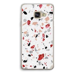 CaseCompany Terrazzo N°12: Samsung Galaxy A3 (2016) Transparant Hoesje