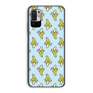 CaseCompany Bananas: Xiaomi Redmi Note 10 5G Transparant Hoesje