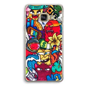 CaseCompany No Rules: Samsung Galaxy A3 (2016) Transparant Hoesje
