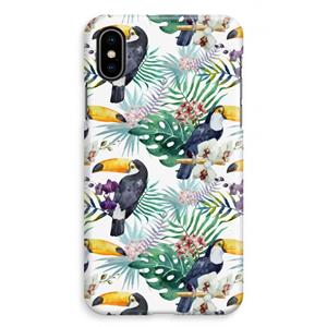 CaseCompany Tukans: iPhone XS Max Volledig Geprint Hoesje