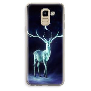 CaseCompany Nightbringer: Samsung Galaxy J6 (2018) Transparant Hoesje