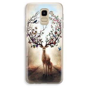 CaseCompany Seasons Change: Samsung Galaxy J6 (2018) Transparant Hoesje