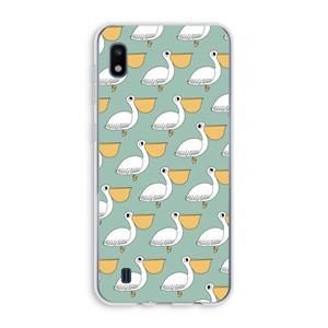 CaseCompany Pelican: Samsung Galaxy A10 Transparant Hoesje