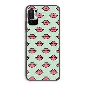 CaseCompany Lipjes: Xiaomi Redmi Note 10 5G Transparant Hoesje