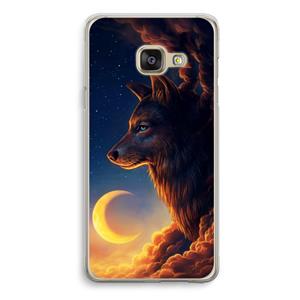 CaseCompany Night Guardian: Samsung Galaxy A3 (2016) Transparant Hoesje