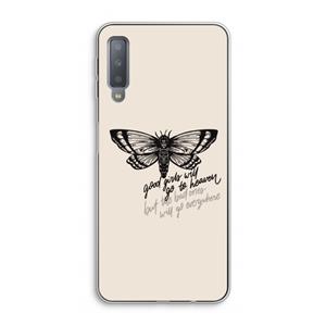 CaseCompany Good or bad: Samsung Galaxy A7 (2018) Transparant Hoesje