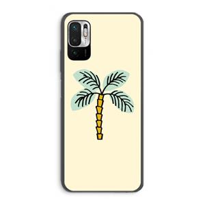 CaseCompany Palmboom: Xiaomi Redmi Note 10 5G Transparant Hoesje