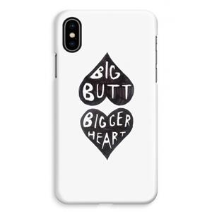 CaseCompany Big butt bigger heart: iPhone XS Max Volledig Geprint Hoesje