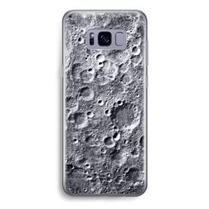 CaseCompany Maanlandschap: Samsung Galaxy S8 Transparant Hoesje