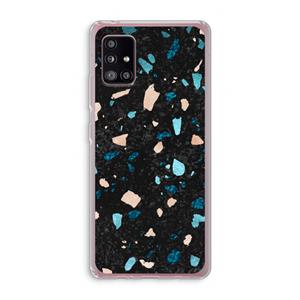 CaseCompany Terrazzo N°11: Samsung Galaxy A51 5G Transparant Hoesje