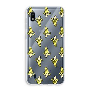 CaseCompany Bananas: Samsung Galaxy A10 Transparant Hoesje