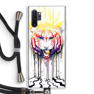 CaseCompany Fading: Samsung Galaxy Note 10 Plus Transparant Hoesje met koord