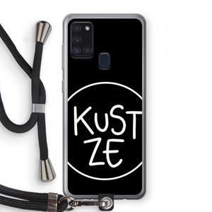 CaseCompany KUST ZE: Samsung Galaxy A21s Transparant Hoesje met koord