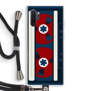 CaseCompany Here's your tape: Samsung Galaxy Note 10 Plus Transparant Hoesje met koord