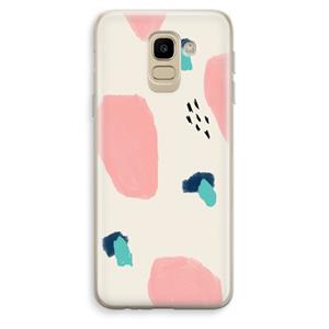 CaseCompany Monday Surprise: Samsung Galaxy J6 (2018) Transparant Hoesje