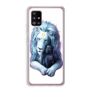 CaseCompany Child Of Light: Samsung Galaxy A51 5G Transparant Hoesje