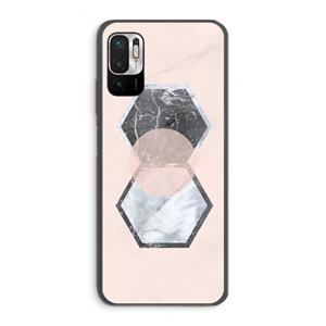 CaseCompany Creatieve toets: Xiaomi Redmi Note 10 5G Transparant Hoesje