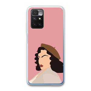 CaseCompany Confidence: Xiaomi Redmi 10 Transparant Hoesje